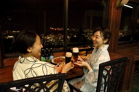 六甲山ビアガーデン１