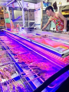 5肉類代表了簡易街邊攤的味道